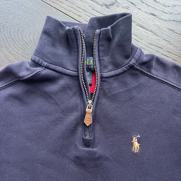 Ralph Lauren Boys' Quarter-Zip, size XS - Picture 2 of 5